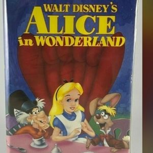 Walt Disney's Black Diamond Classics Alice In Wonderland VHS Home Video